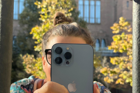 Barcelona: prywatne zajęcia z fotografii telefonicznej – park i stare miastoBarcelona: Prywatne zajęcia z fotografii telefonicznej – park i stare miasto