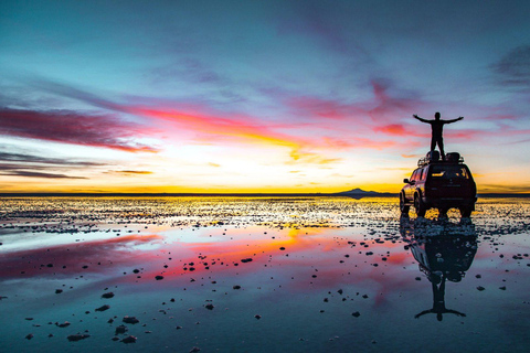 Uyuni: Salar y puesta de sol Tour guiado con almuerzo