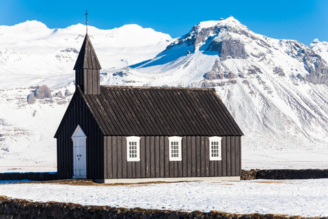 Półwysep Snaefellsnes i Kirkjufell - wycieczka w małej grupiePółwysep Snaefellsnes i wycieczka w małej grupie do Kirkjufell