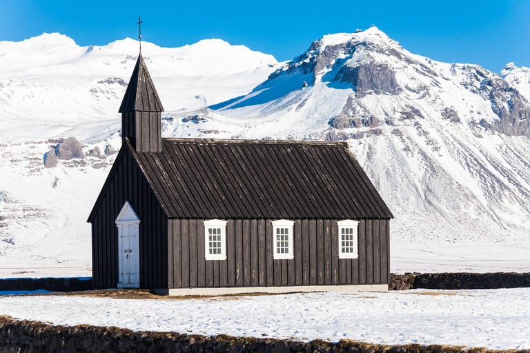 Snaefellsnes Schiereiland en Kirkjufell Tour in kleine groepSchiereiland Snaefellsnes en tour met kleine groepen naar Kirkjufell