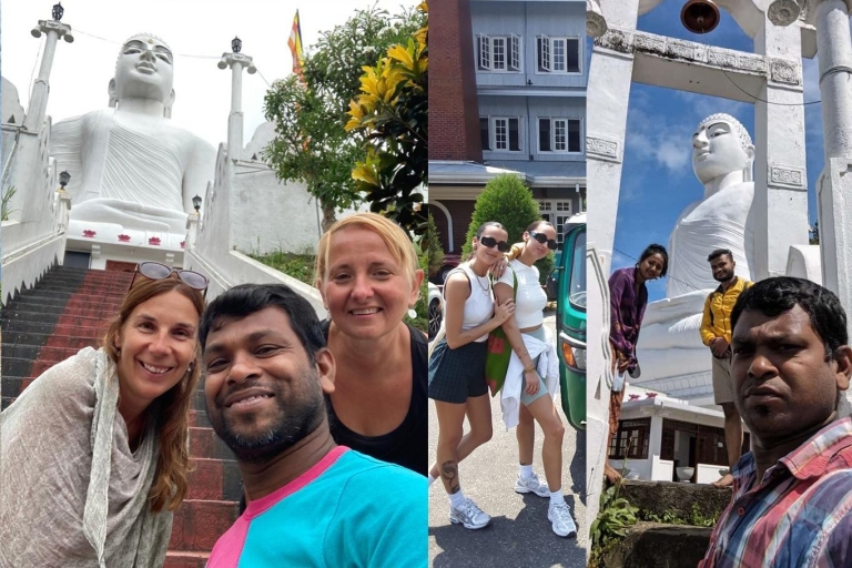 Depuis Kandy : Tour d'Ambuluwawa et visite de Pinnawala à Kandy