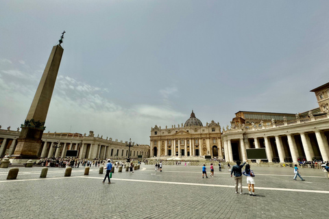 Rome : Basilique Saint-Pierre, tombeaux papaux et ascension du dômeVisite de groupe en anglais