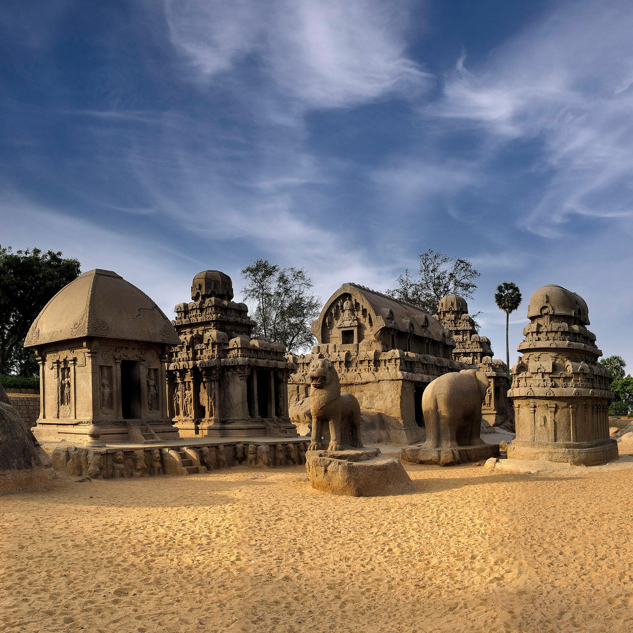 Mahabalipuram: Tuk-Tuk-Tour mit Abholung vom Hotel