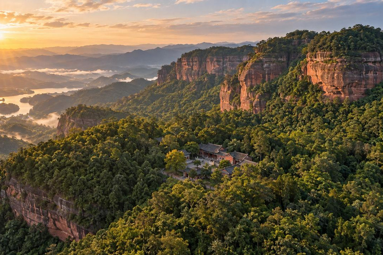 Chongqing: Simian Mountain Tickets & Scenic Experiences Simian Mountain: Admission + Honghai Lake Cruise