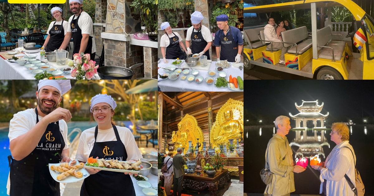 Best Family & Friend Day Trips and Activities in Vietnam 63 From Ninh Binh: Cooking Class & Bai Dinh Pagoda Night Tour