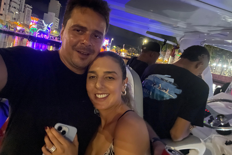 Cartagena: Private Sunset and Night Boat Tour