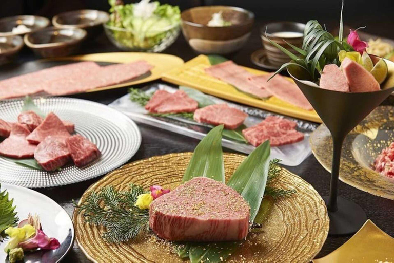 Tokyo: Exquisite Wagyu Beef Experience at Yakiniku Nikunone Nikunone Course (12 dishes)