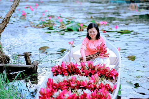 Authentieke Mekong Delta My Tho fietsavonturentourLunch is inbegrepen