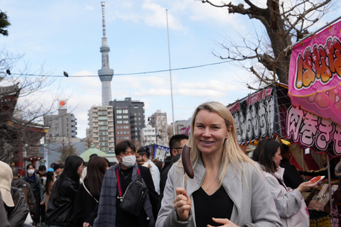 Tour guidato a piedi di Tokyo con la guida National LicensedTour guidato a piedi di Tokyo con guida con licenza nazionale