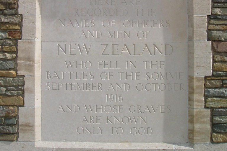 Neuseeland im Ersten Weltkrieg an der Somme &amp; Artois von Amiens, Arras