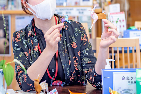 Nara: Guided Walking Tour with Tea Ceremony & Calligraphy