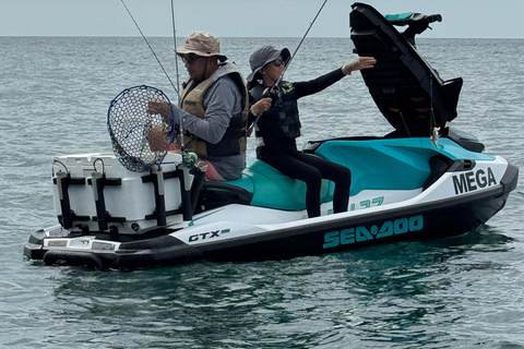Langkawi: Jet Ski Fishing & Countryside Cycling Tour 2 Single Rider + 2 Bicycle Option