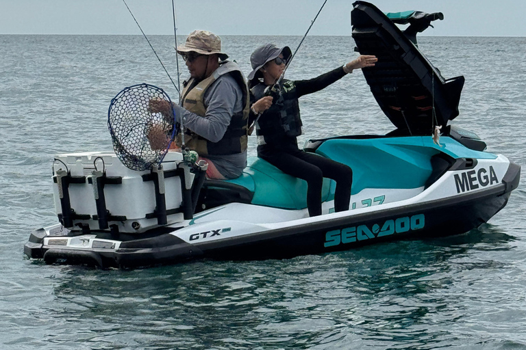Langkawi: Jet Ski Fishing & Countryside Cycling Tour 2 Single Rider + 2 Bicycle Option