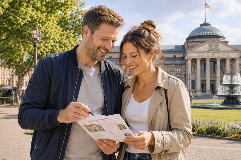Wiesbaden Puzzle Tour: Outdoor Escape Game with Puzzle Backpack
