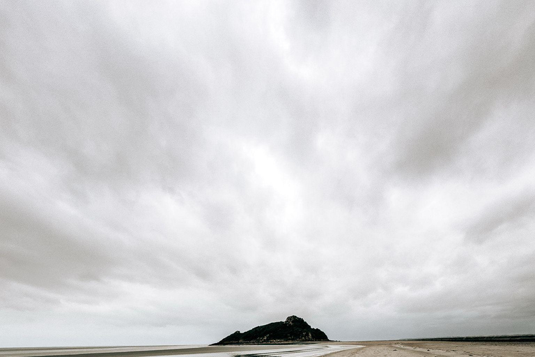 Bay of Mont Saint-Michel : Quicksands + Tombelaine Island Bay of Mont Saint-Michel : Quicksands + Tombelaine Island