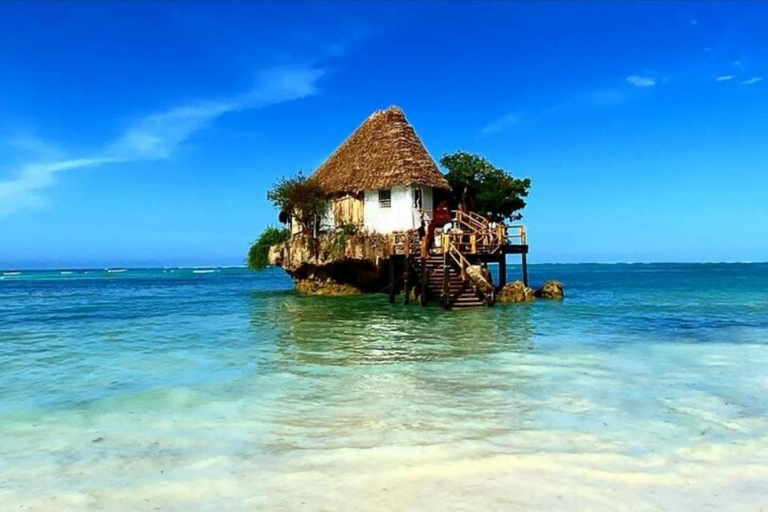 Zanzibar: Jozani Forest, Kuza Cave, Paje Beach & The Rock Private tour with trasfer and entry fees included