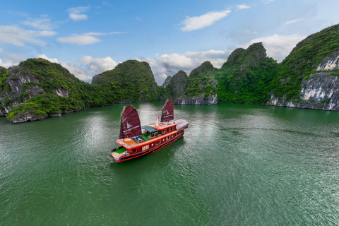 From Hanoi: Lanha- Halong bay 2 days tour on boat.