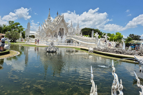 Chiang Rai: White &amp; Blue Temples, Waterfall &amp; Pagoda Tour