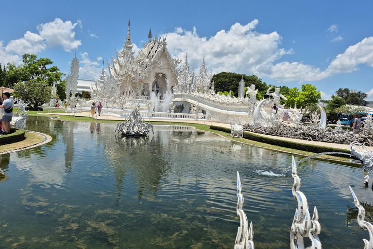 Chiang Rai: White &amp; Blue Temples, Waterfall &amp; Pagoda Tour