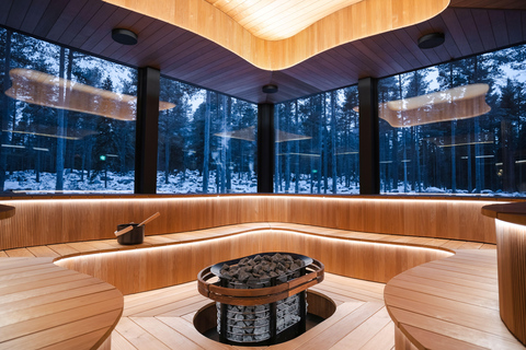 Invisible Arctic Forest Spa: Panorama sauna and hot tubs Rovaniemi: Arctic Spa