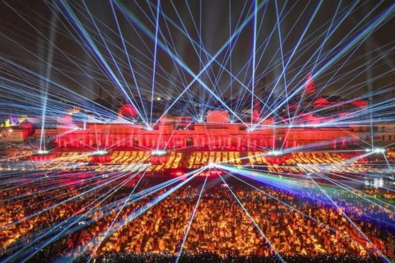 Delhi: 3-Hour Akshardham Temple Tour With Water & Light Show Tour With Exhibition Show, Boat Ride, Water and Light Show