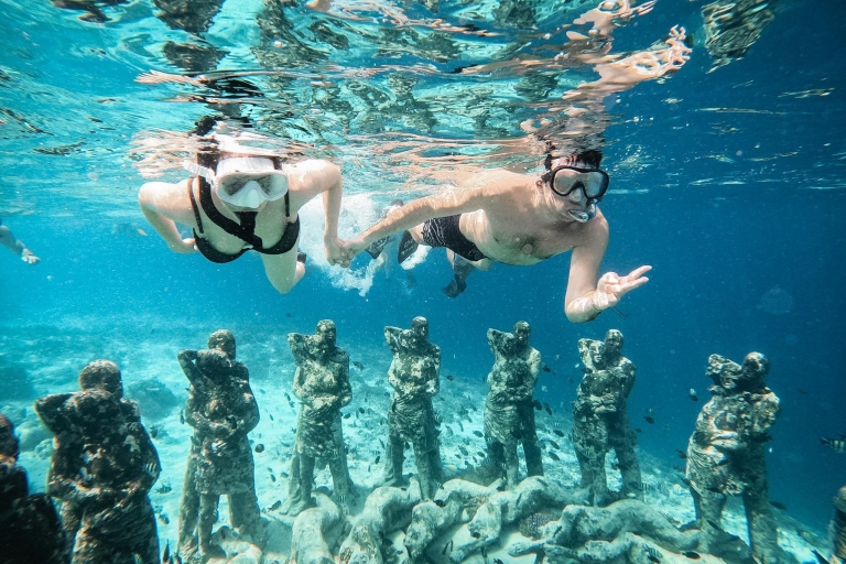 Gili Trawangan : Visite privée ou en groupe de l'île de Gili pour la plongée avec tubaExcursion de luxe en groupe de 5,5 heures de plongée avec masque et tuba avec GoPro