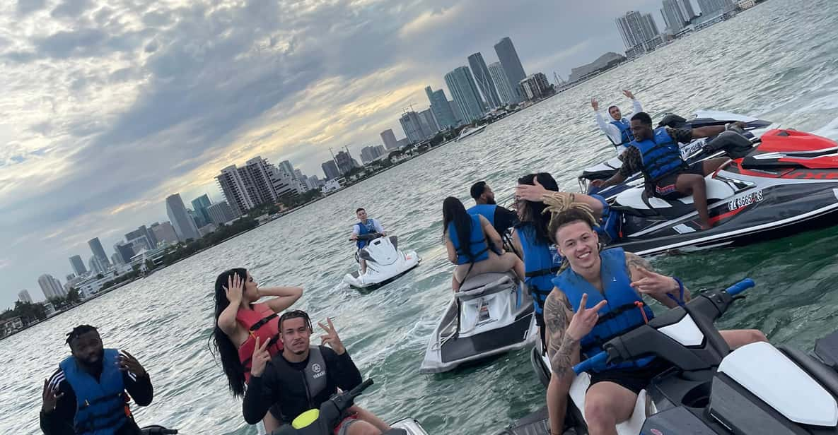 Jetski Adventure through the Heart of Miami & Biscayne Bay