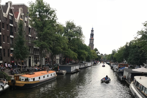 Passeio de bicicleta em Amsterdã com um guia local que fala francês!