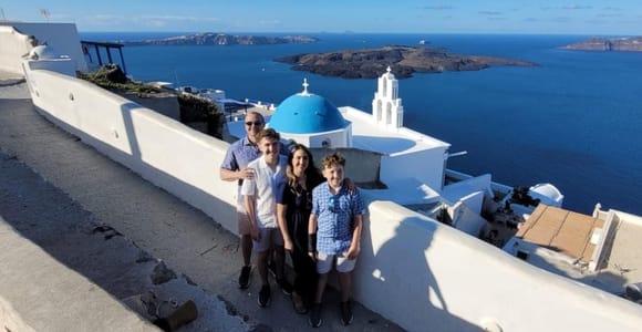 Santorini: Family Island Tour with Winery Museum Visit