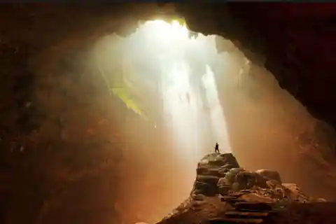 Yogyakarta: Caverna de Jomblang, excursão a Pindul com guia de turismo e almoço