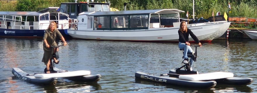 Location de vélos aquatiques Schiller à Den Bosch