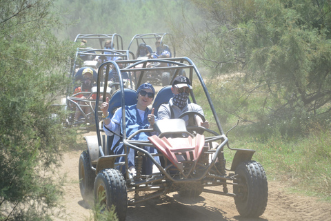 Kuşadası: Buggy Safari Tour - Dune Trails & Beach Swim Family Buggy 4 Person