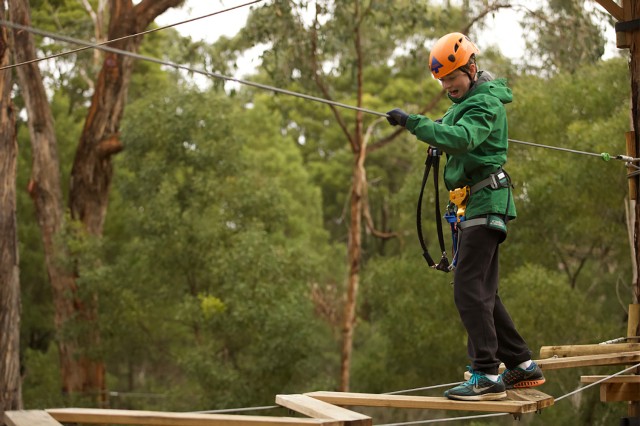 Visit Yeodene Tree Ropes Courses in Lorne