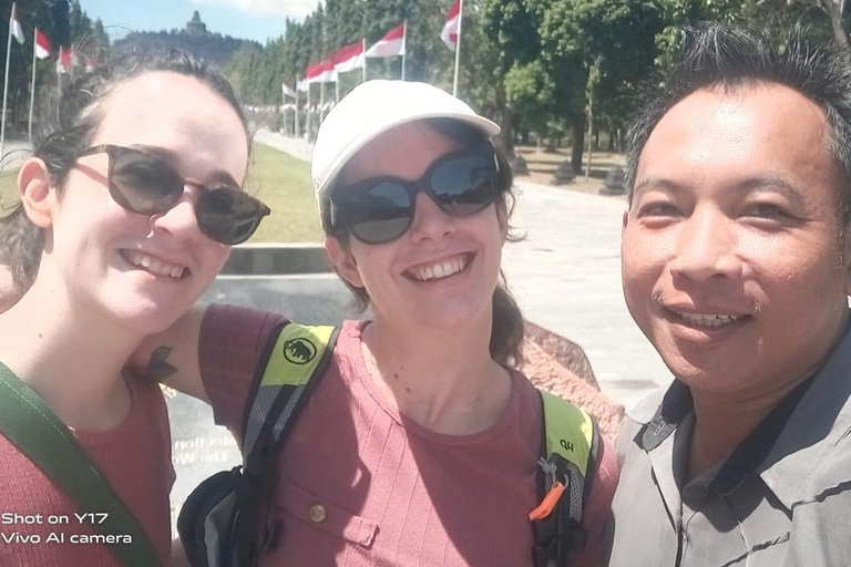 Excursão ao Templo de Borobudur e ao Templo de Prambanan, saindo de Jogjakarta...