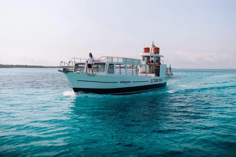 Colònia de Sant Jordi: tour in barca di Es Trenc con snorkeling