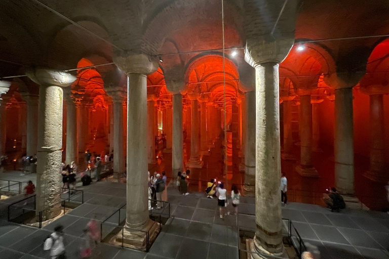 Istanbul : Visite de Sainte-Sophie et de la Citerne Basilique avec billets