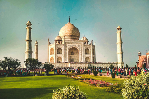 阿格拉免排队：泰姬陵和阿格拉堡私人观光泰姬陵导览游（含门票）