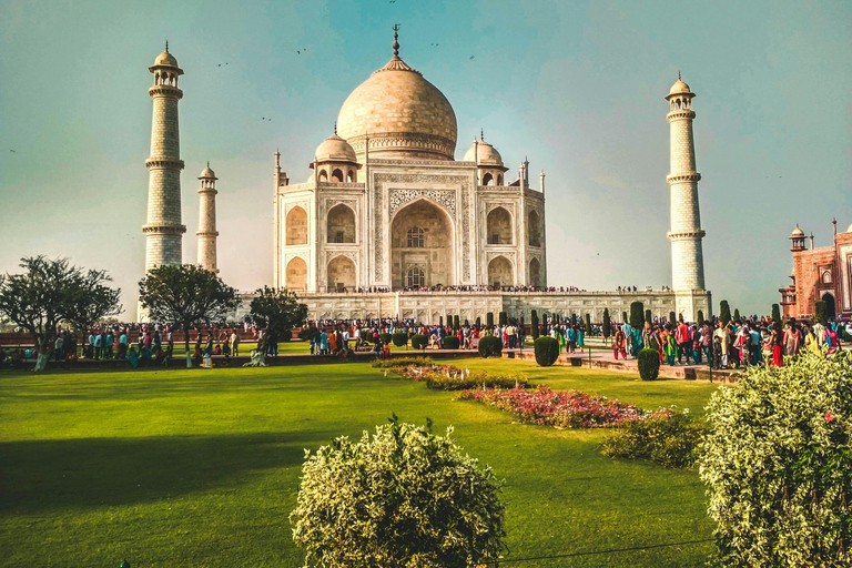 阿格拉免排队：泰姬陵和阿格拉堡私人观光泰姬陵导览游（含门票）