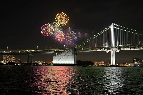Tokyo:Adachi/Sumida Fireworks Exclusive Cruise & Show & Meal 【Sina Boat No 2】Adachi River Fireworks Cruise:Show&Sukiyaki
