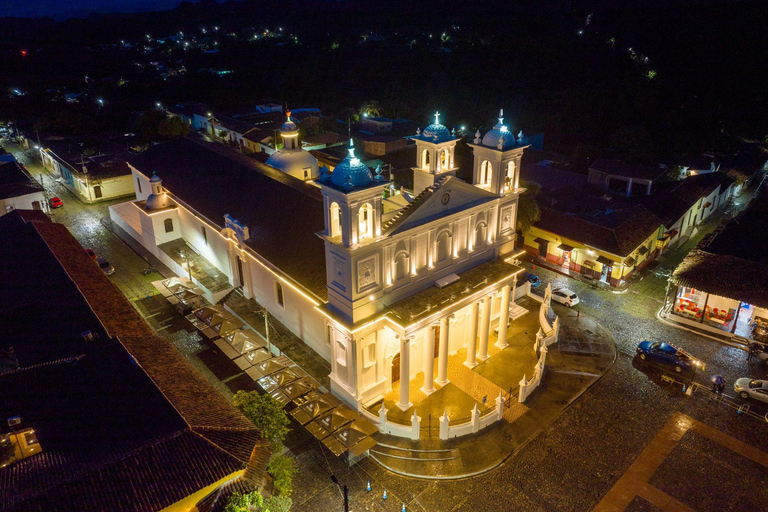 JOURNÉE COMPLÈTE : VILLAGE COLONIAL DE SUCHITOTO, LAC, CENTRE HISTORIQUE.