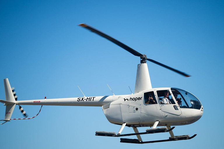 Experience Santorini Sunset by Helicopter