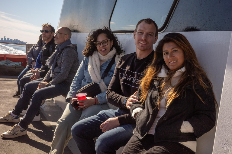 NYC Skyline &amp; Statue of Liberty Sightseeing Cruise90 minuten durende rondleiding