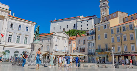 Ab Koper: Gruppentour nach Piran – Juwel an der Küste