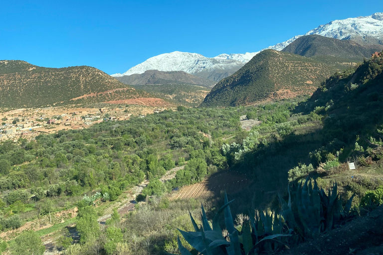 Marrakech à la vallée de l&#039;Ourika - Excursion d&#039;une journée avec déjeuner et cascadeExcursion d&#039;une journée panoramique de Marrakech à la vallée de l&#039;Ourika, déjeuner et ca
