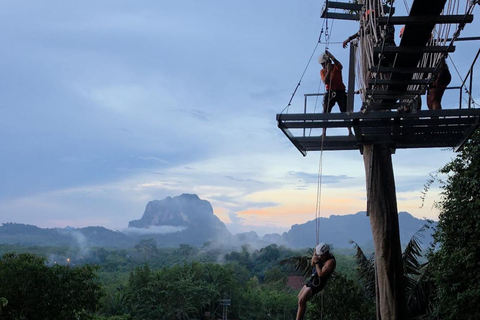 Krabi: ATV Nature Viewpoint & Zipline with Pickup Single rider : 30-Min ATV + Zipline Adventure