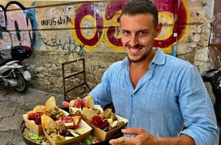 Palermo: Foodtour mit 9+ Verkostungen, Arancini, Cannoli & mehr