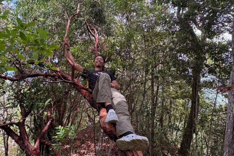 Langkawi Hidden Waterfall Hiking Tour with Thai Island Views