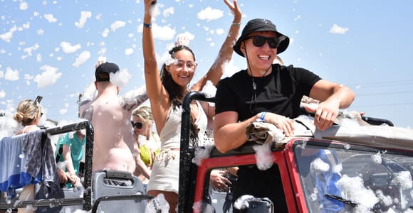 Marmaris: Jeep Safari with Jesus Beach, Waterfall & Lunch