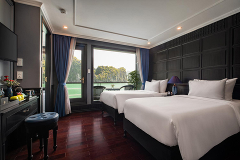 Hanoi: 2-daagse Halong-Lan Ha Bay BESTE VERKOOP 5* cruise balkon