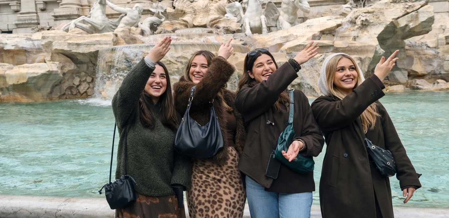 Eintrittskarte für den Trevi-Brunnen & Stadtrundgang Eintrittskarte für den Trevi-Brunnen & Stadtrundgang